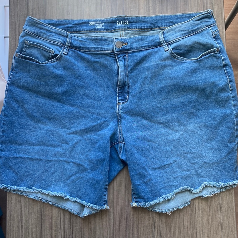 denim shorts | mid-rise | 8” inseam